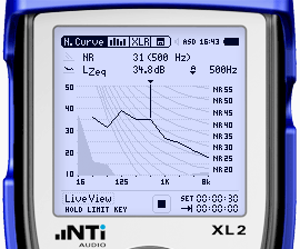 Xl2 Screen Noise Curves