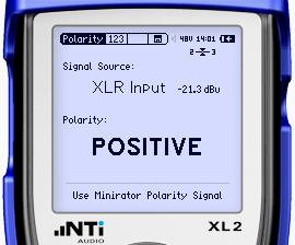 Xl2 Screen Polarity